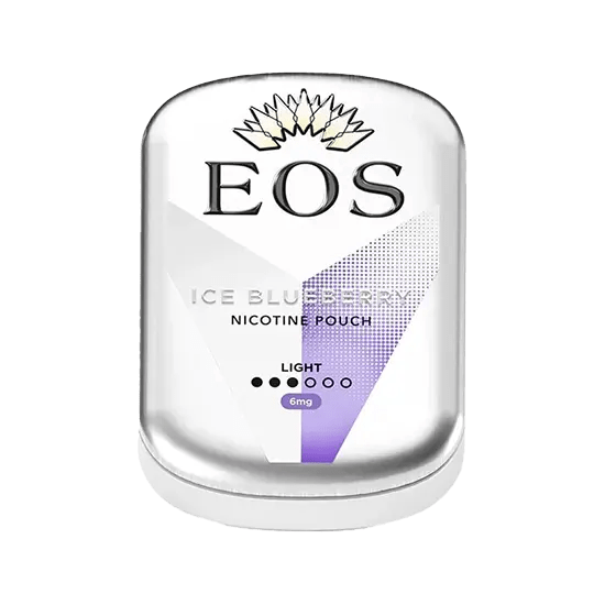 eos ice blueberry light nicotine pouches