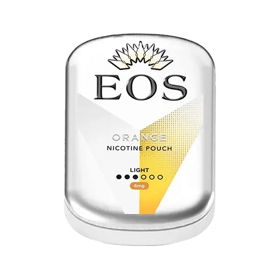 eos orange light nicotine pouches