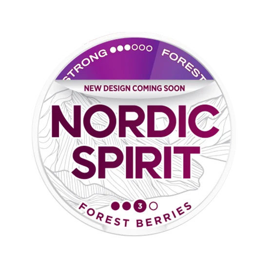 nordic spirit forest berries strong - 14 mg nicotine pouches