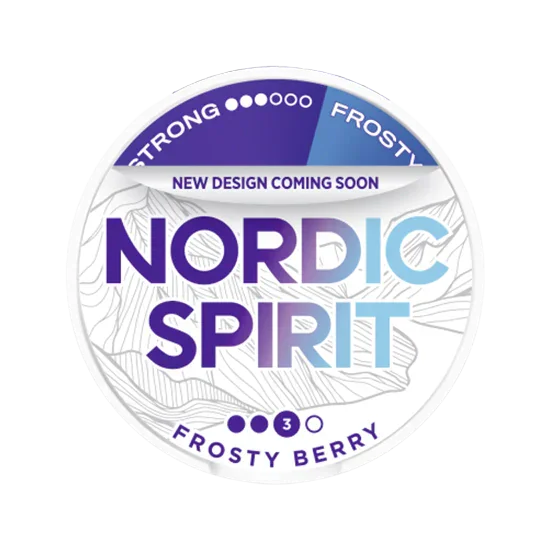 nordic spirit frosty berry strong - 14 mg nicotine pouches