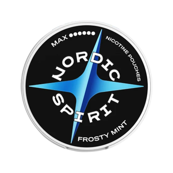 NORDIC SPIRIT Frosty Mint Max - 17mg - zesty, bold mint flavour, all-white nicotine pouch by JTI