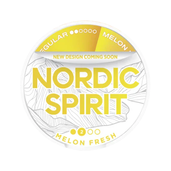 nordic spirit melon regular - 9 mg nicotine pouches