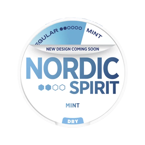 nordic spirit mint regular - 9 mg nicotine pouches