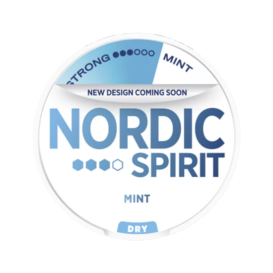 nordic spirit mint strong - 14 mg nicotine pouches