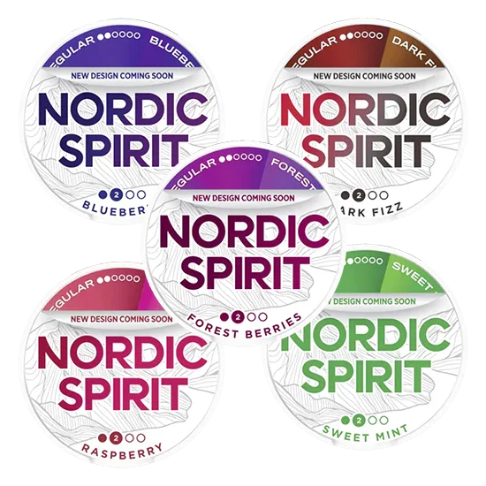 Nordic Spirit Regular User Bundle 5 pack of flavours