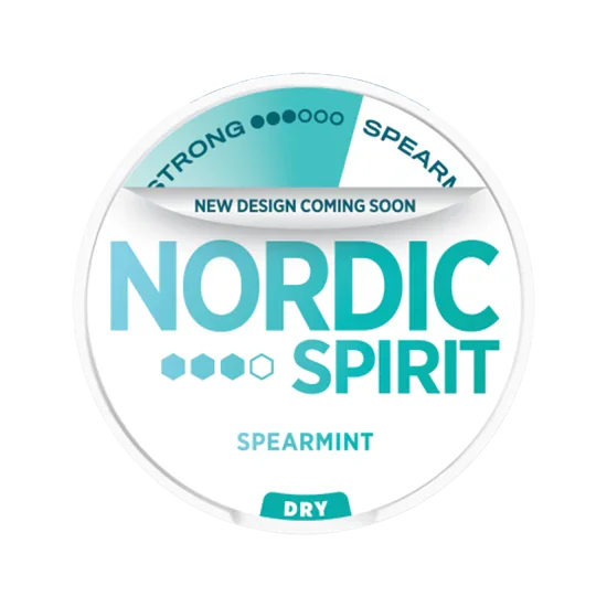 nordic spirit spearmint strong - 14 mg nicotine pouches