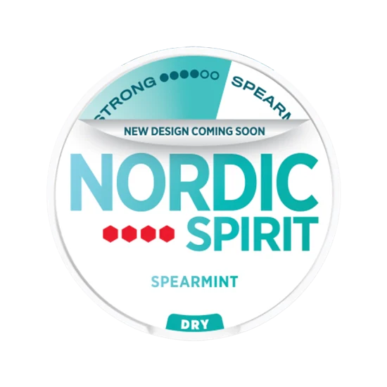 nordic spirit spearmint extra strong - 17 mg nicotine pouches