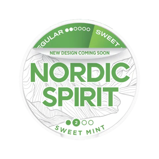nordic spirit sweet mint regular - 9 mg nicotine pouches