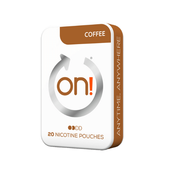 on! coffee - 3mg nicotine pouches
