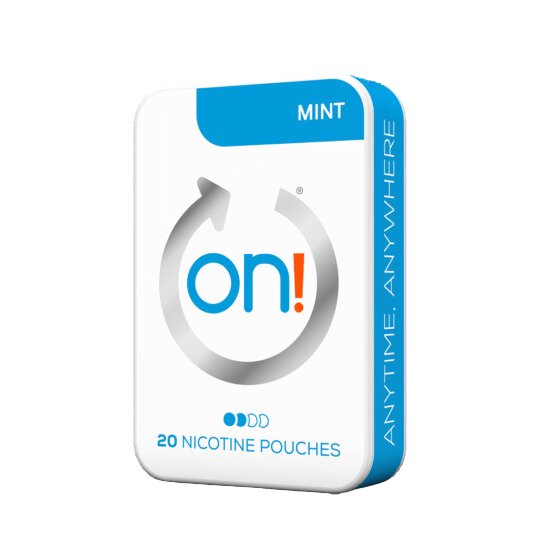 on! mint - 3mg nicotine pouches