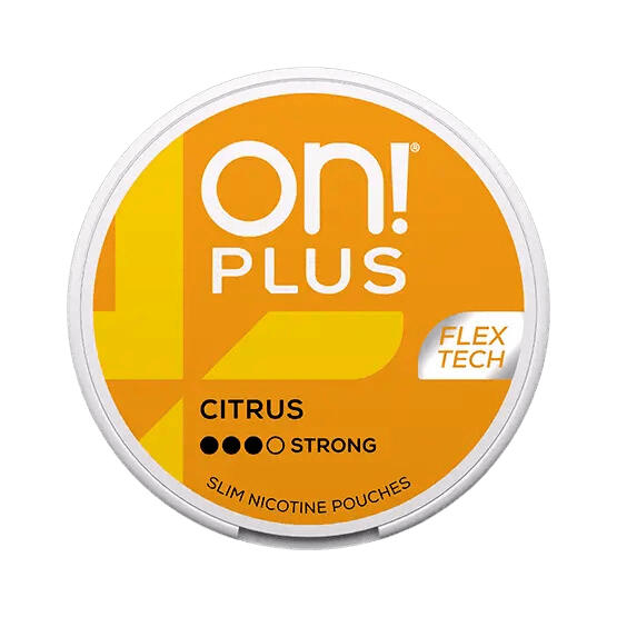 on! plus citrus - 9mg nicotine pouches