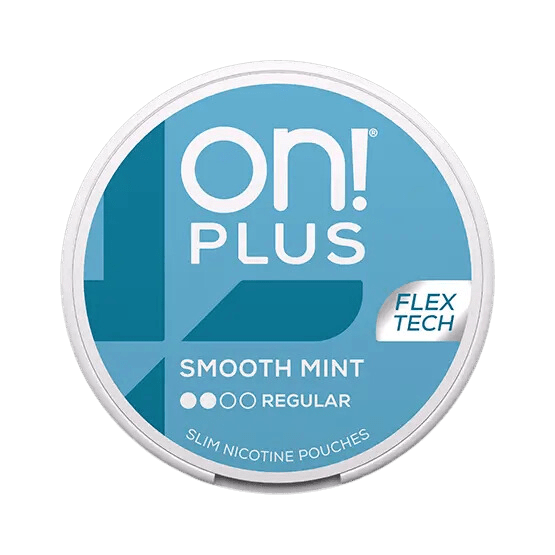 on! plus smooth mint - 6mg nicotine pouches