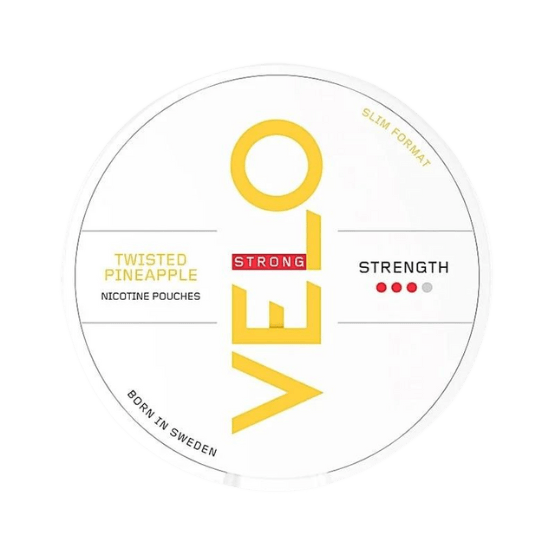 velo twisted pineapple - 10 mg nicotine pouches