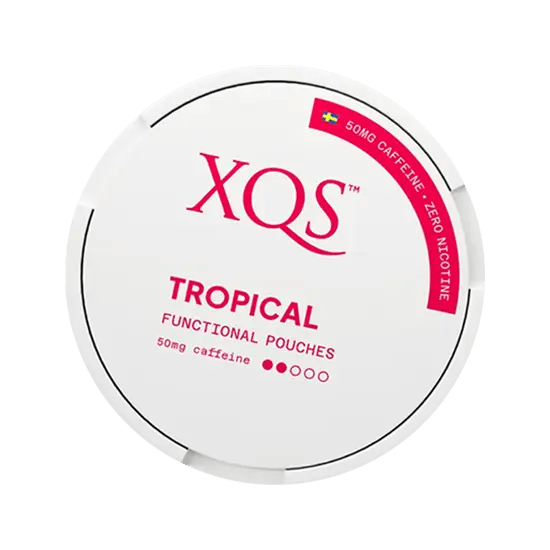 xqs tropical 0 percent nicotine pouches