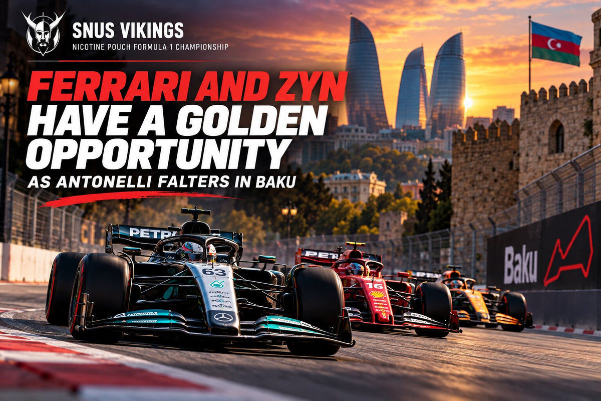 Ferrari and ZYN Have a Golden Opportunity as Antonelli Falters in Baku