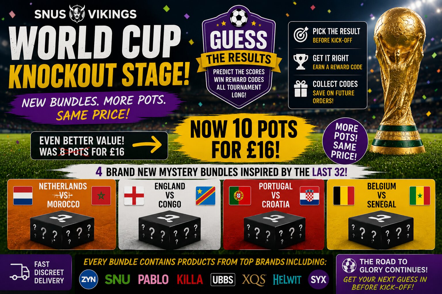 The Knockout Stage Is Here And We've Upgraded the Mystery Bundles