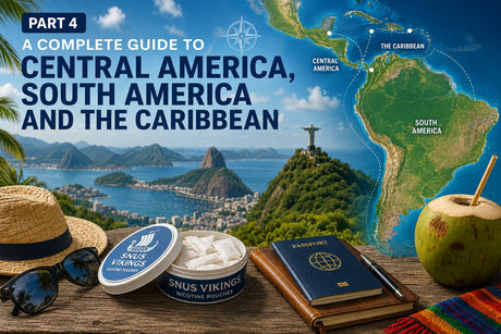 Are Nicotine Pouches Legal Abroad? Part 4 - A Complete Guide to Central America, South America and the Caribbean