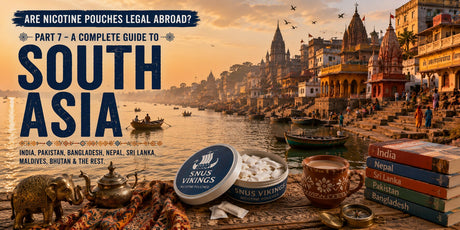 Are Nicotine Pouches Legal Abroad? Part 7 - A Complete Guide to South Asia