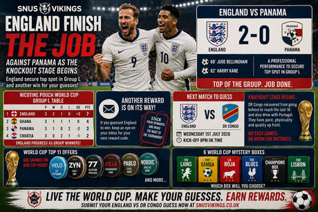 England Finish the Job Against Panama as the Knockout Stage Begins