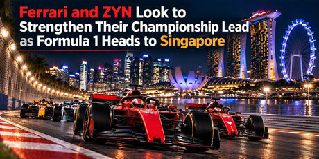 Ferrari and ZYN Look to Strengthen Their Championship Lead as Formula 1 Heads to Singapore