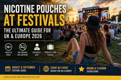 Using Nicotine Pouches at UK and European Festivals This Summer
