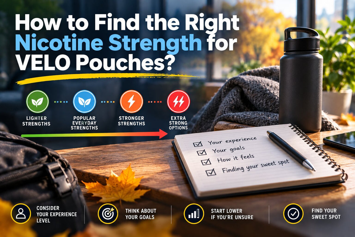 How to Find the Right Nicotine Strength for VELO Pouches?