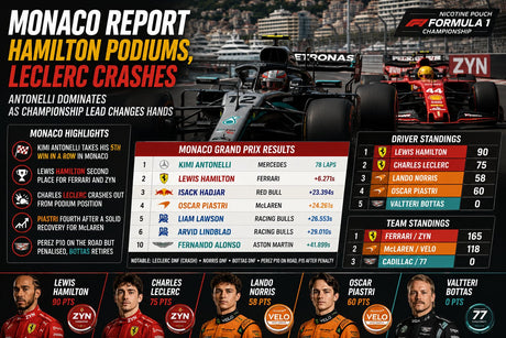 Monaco Delivers More Ferrari Points as Antonelli Continues His March Towards the Title