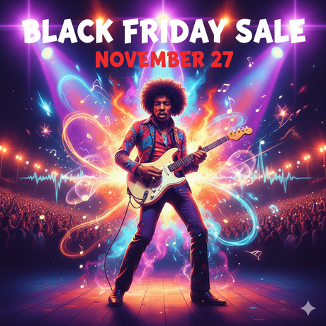Black Friday – Day 4: Celebrating the Birth of Jimi Hendrix