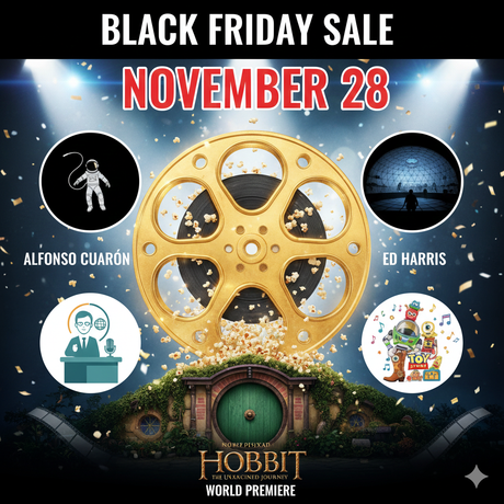 Black Friday – Day 5: Lights, Camera… History! A Movie-Themed 28 November