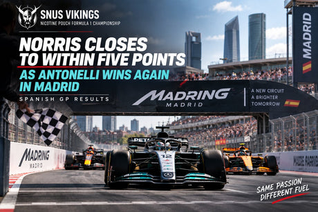 Norris Closes to Within Five Points as Antonelli Wins Again in Madrid