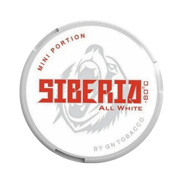 siberia tobacco Snus Guide: Everything about the strongest snus in the world Siberia -80 Degrees White Dry