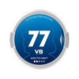 77 VB Edition Arctic Mint - 5.2mg - intense Mint flavour, all-white nicotine pouch by Luna Corporate