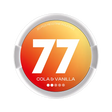 77 Cola & Vanilla - 5.2mg - frosty Cola, Vanilla flavour, all-white nicotine pouch by Luna Corporate