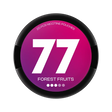 77 Forest Fruits - 10.4mg - fruity Forest Fruit flavour, all-white nicotine pouch by Luna Corporate