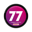 77 Forest Fruits - 15.6mg - fruity Forest Fruit flavour, all-white nicotine pouch by Luna Corporate