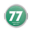77 Fresh Mint - 5.2mg - fresh Mint flavour, all-white nicotine pouch by Luna Corporate