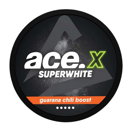 Ace X Guarana Chili Boost 12mg nicotine pouch