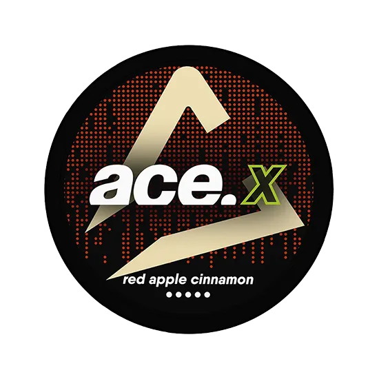 ace x red apple cinnamon nicotine pouch  