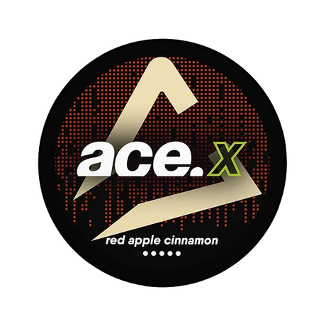 ace x red apple cinnamon nicotine pouch  
