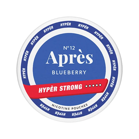 Apres Blueberry - Hyper Strong Blueberry slim pouches