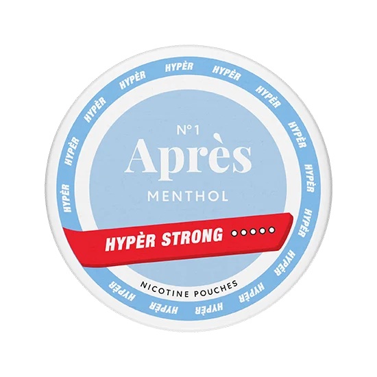 Apres Menthol - Hyper Strong Menthol slim pouches