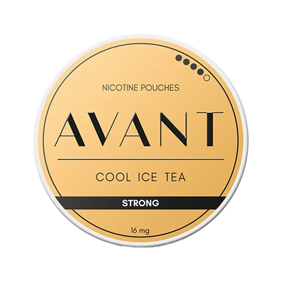 avant cool ice tea strong nicotine pouches