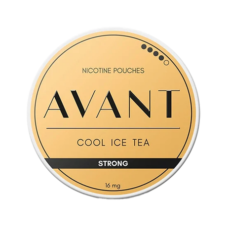 avant cool ice tea strong nicotine pouches