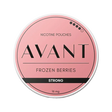 avant frozen berries strong nicotine pouches