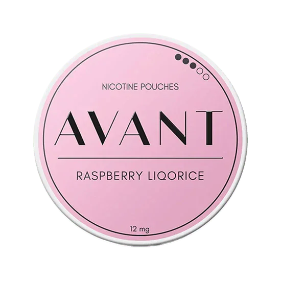 One Rasberry Snus AVANT Raspberry Liquorice - Nicotine Pouches – Snus Vikings