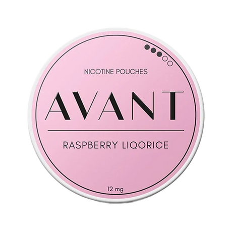 avant raspberry liquorice nicotine pouches