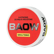 baow gin and tonic nicotine pouch  
