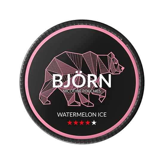 BJORN Frozen Mint - 19.5mg - icy Mint flavour, all-white nicotine pouch by Luna Corporate