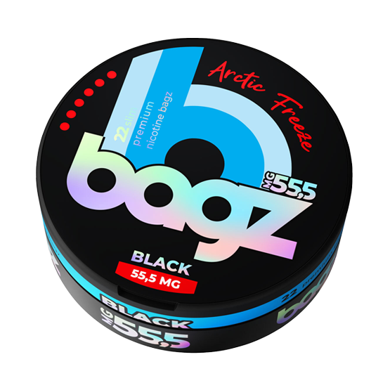 BAGZ Arctic Freeze Black 55.5mg