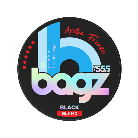 BAGZ Arctic Freeze Black 55.5mg